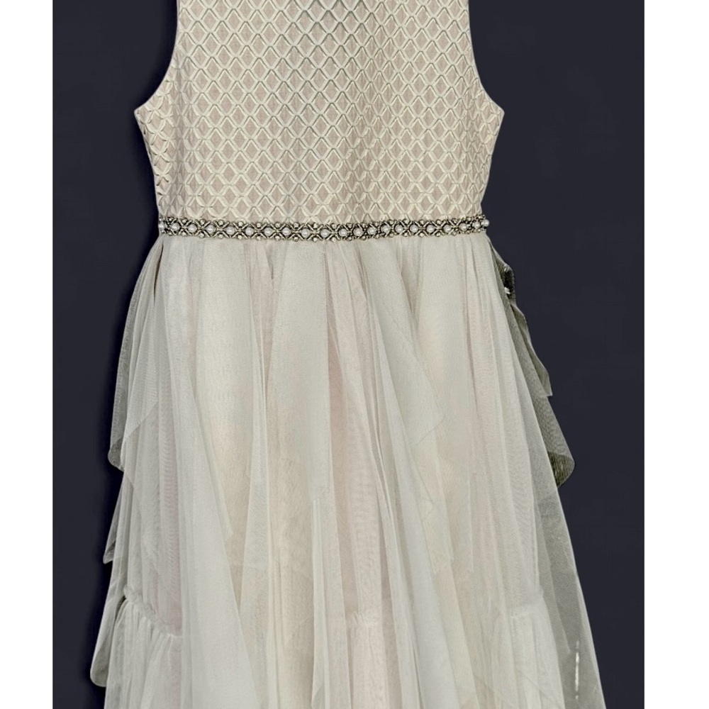 Elegant Cream Kids Dress